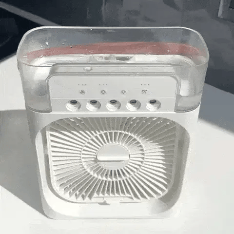 Stay cool and refreshed this summer with the CoolBreezz® 3-in-1 Fan!