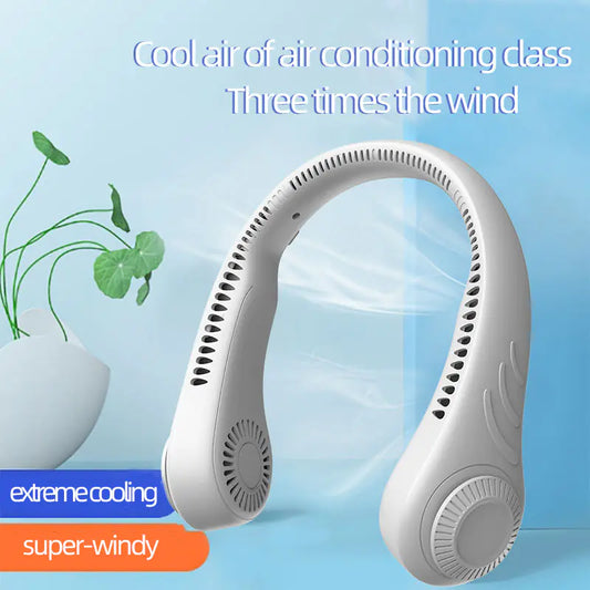 CoolBreezz® USB Charging Mini Neck Fan